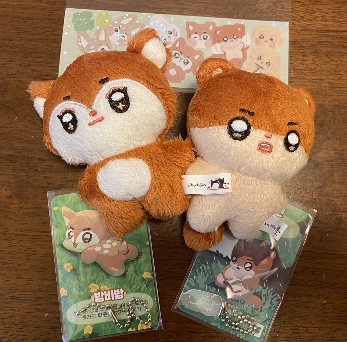 <a href="/moatubforest/">(재고판매💥9/15까지💥 🍀모아봐요! 툽깅의 숲🍀</a> さんのぬいぐるみ届きました〜！！
想像してたよりずっと可愛い😍
左がボムで右がてぴょ✨
5人分買えばよかった😱

<a href="/_th_go/">𝐻𝑎𝑟𝑢𝑘𝑎</a> さん、JPGOありがとうございました！
いっぱいお出かけします😊