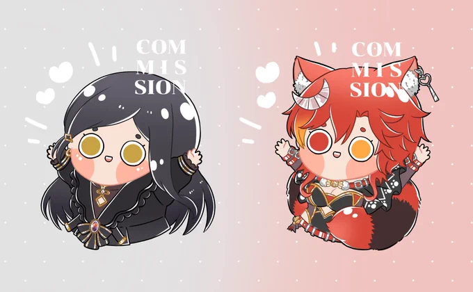  COMMISSION  จิ๋วอะจ๊ากคุณอัลปารุกับคุณอาสุโกะ vtuber สำหรับคุณแอล  ค่ะ! (۶•̀ᴗ•́)۶=͟͟͞͞➳  #AimRhythm_CMS 
