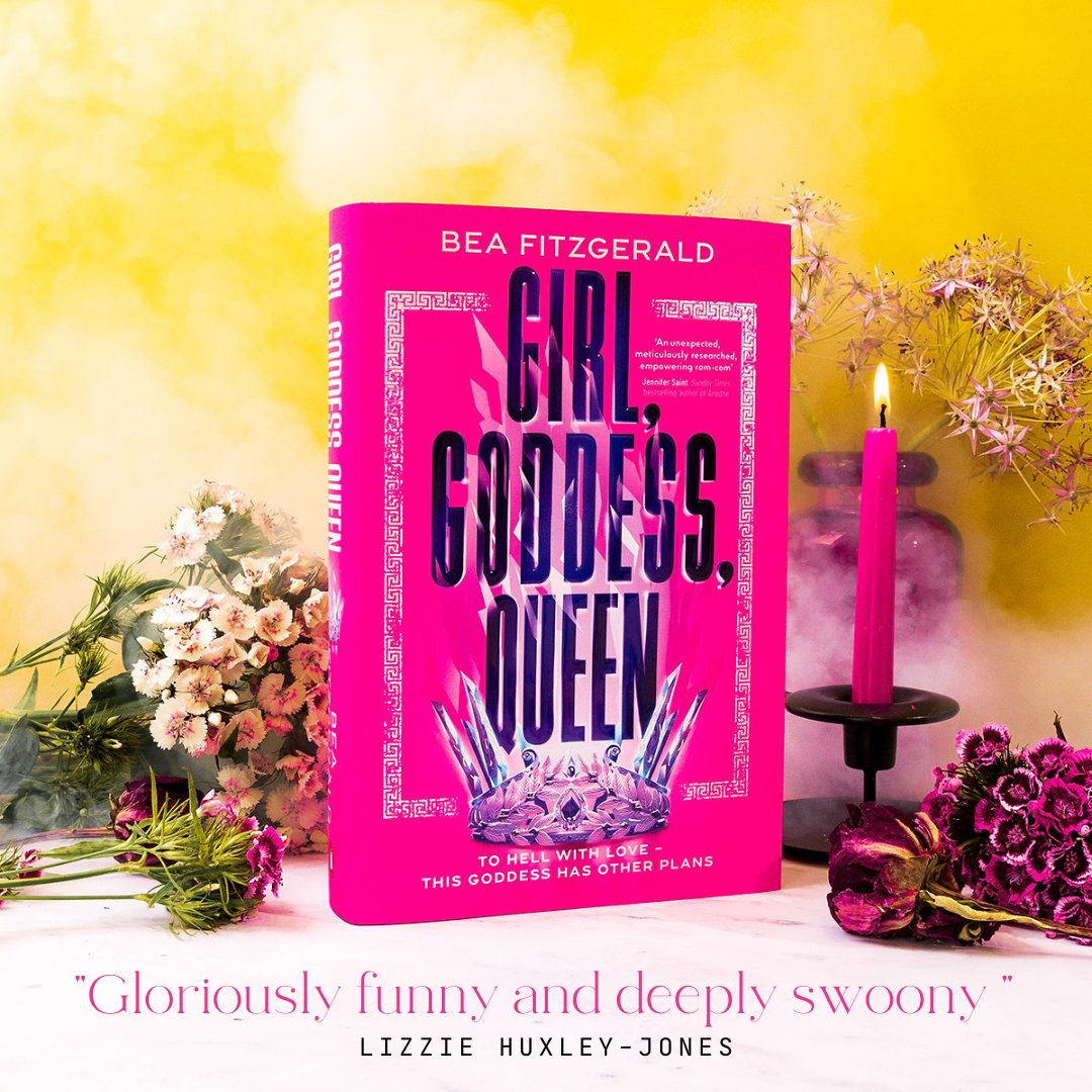 PenguinBooksSA's tweet photo. Girl, Goddess, Queen is a brilliant variation on the classic Persephone and Hades myth with faking dating and enemies to lovers tropes 👑❤️‍🔥

Delicious fantasy romance from a growing TikTok superstar!
#booktok #yafantasy #romcom #fantasyromance #beafitzgerald #girlgoddessqueen https://t.co/m94t2PuR8w