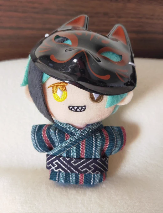 浴衣作ってみたかわよい……かわよい…… 