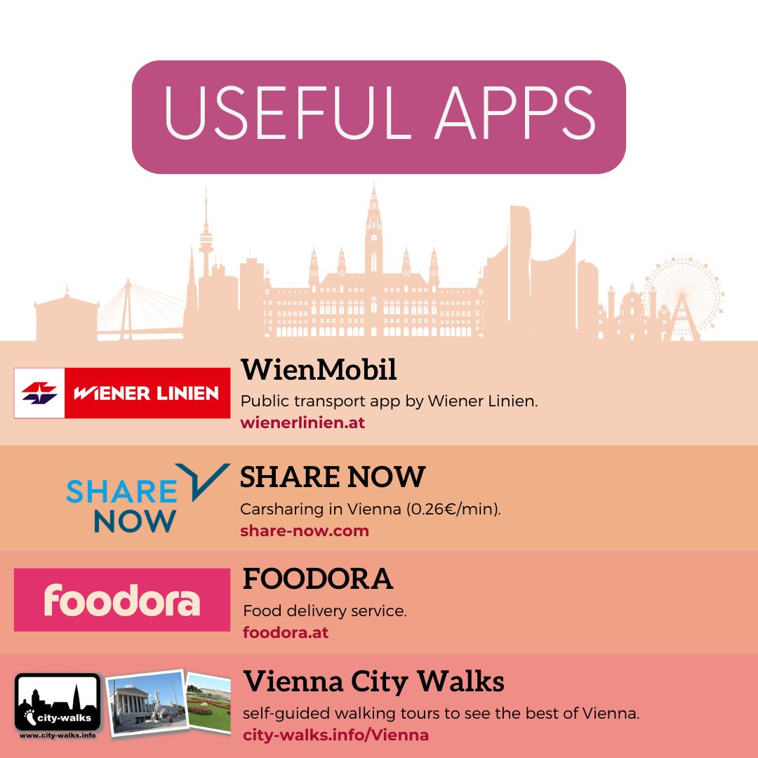 DA_vienna's tweet photo. πWe are more than excited to welcome our first-year students to our campus very soon! With these newcomer tips we want to help you settle down and find your way around #Vienna. #WelcomeToVienna #NewcomerTips #ExploreVienna
πhttps://t.co/VushMJoiJE https://t.co/PuiYeXudwr