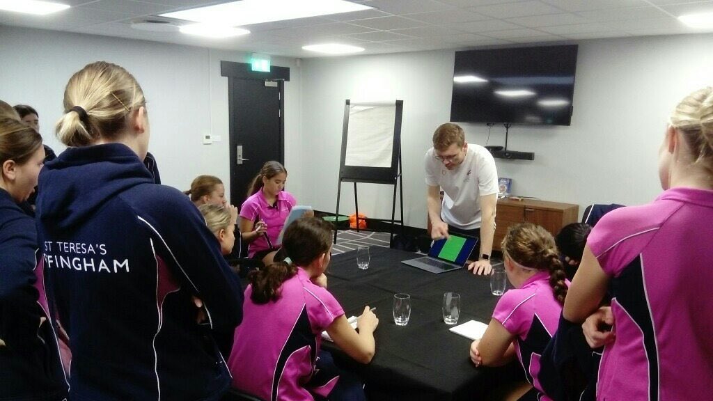 StTsSport's tweet photo. We’re in Nottingham this weekend for our 1st team Hockey pre-season! 🏑🌟 https://t.co/s0htoRhgIQ