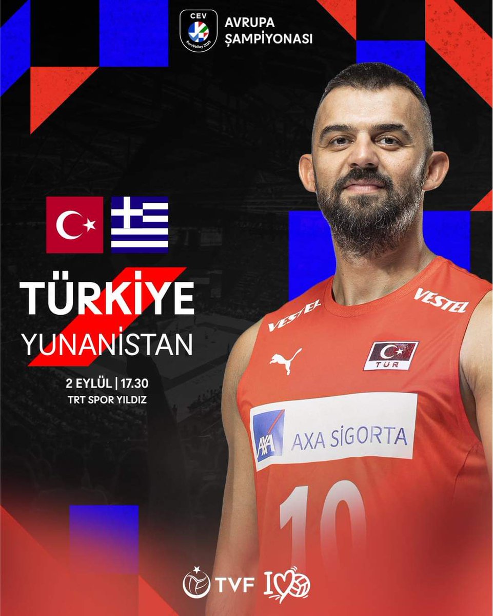 🇹🇷 #FileninEfeleri’nin Avrupa Şampiyonası serüveni devam ediyor! 🔥 Grup etabında üçüncü rakibimiz Yunanistan 🇬🇷!

#ilovevoleybol #ilovefileninefeleri