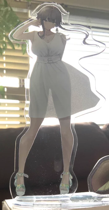 いい感じでございます透け感も再現! 