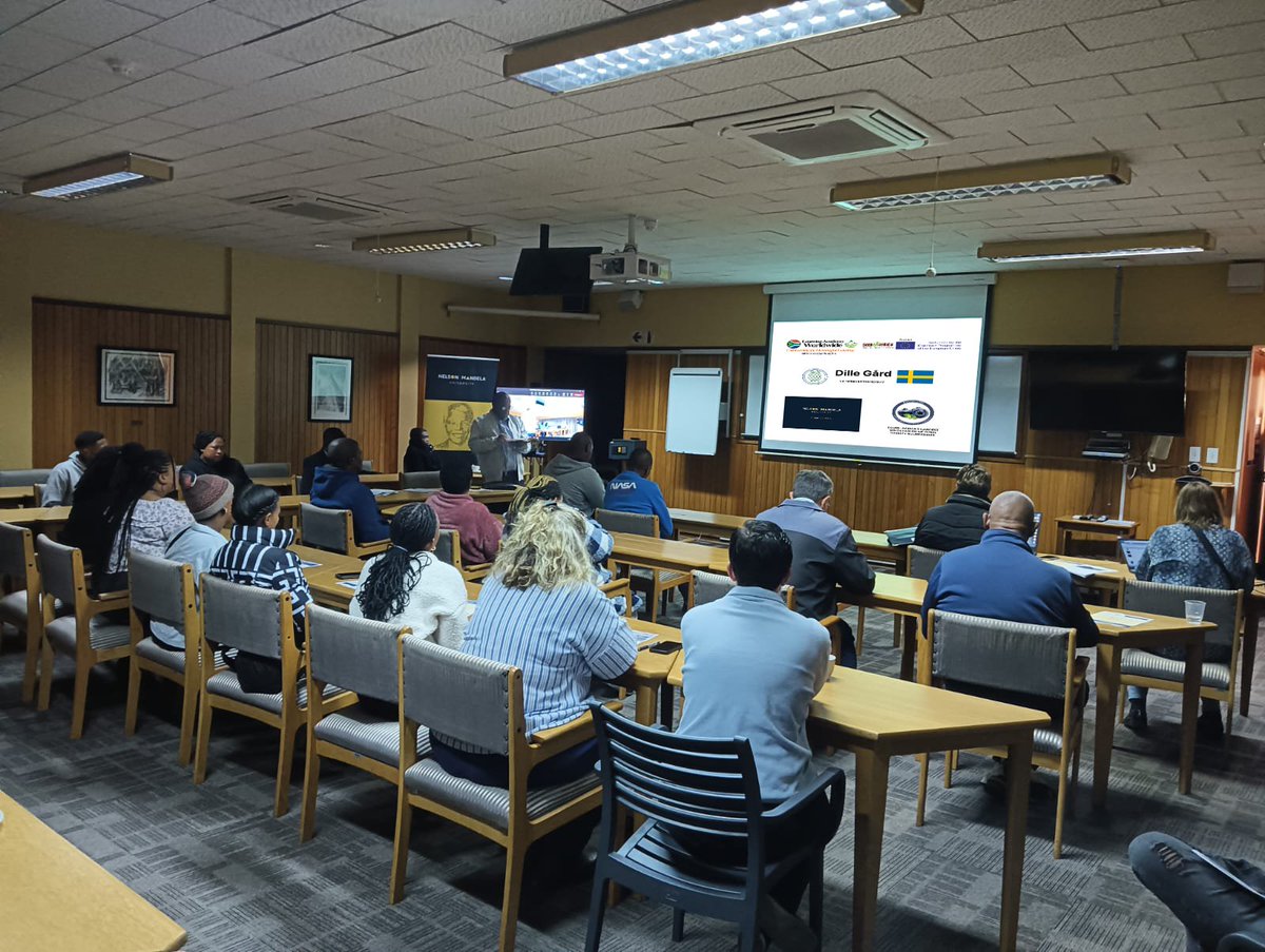 Acumen4Life's tweet photo. Today we are hosting teachers &amp; students from Dillegård Naturbruksgymnasium from #Sweden at our Good Practices in Vocational Training in Agriculture initiative in collaboration with @MandelaUni in #George. @EMubuntu @PeterHerring @AgriWesKaap @WCGovAgri #GoodPracticesSweden https://t.co/CpNFGFydEz