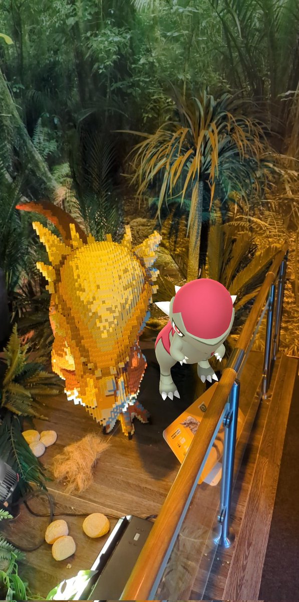 Anna28B's tweet photo. Lego Dinosaurs and Pokémon Dinosaurs!

#PokemonGO #LEGO 🦖 https://t.co/182ViFYdJN