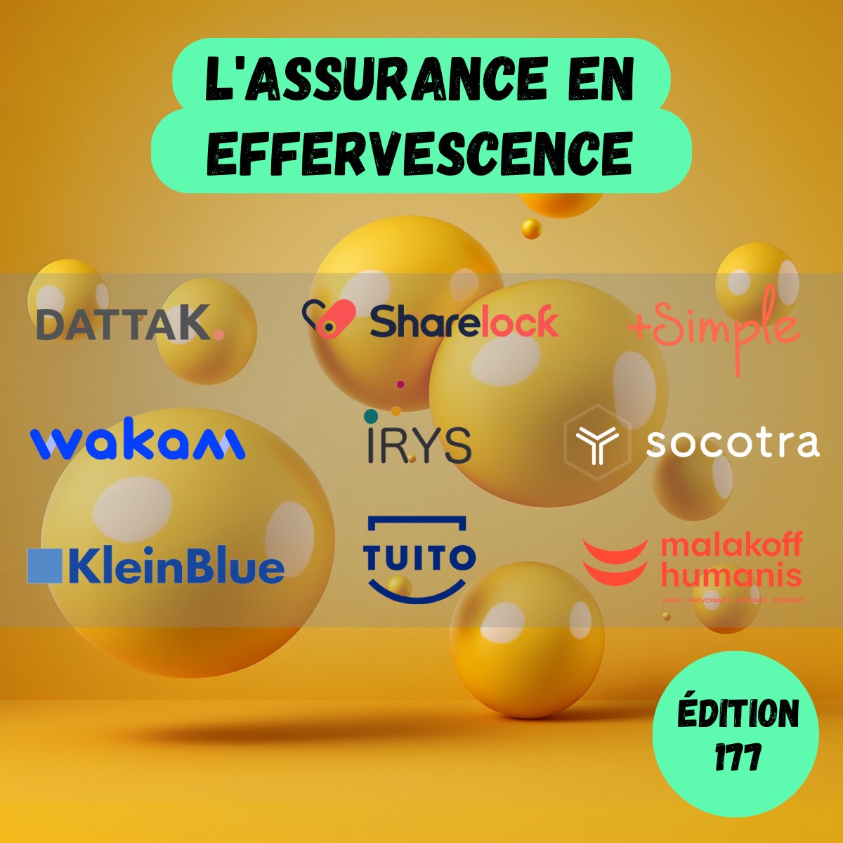 ❔ Où parle-t-on de voitures autonomes sur le Golden Gate 🌉, d'une insurtech pédalant à vive allure vers la 🇧🇪 et d'une Série A qui devrait effrayer les pirates des temps modernes 🏴‍☠️ ?

🌀 Dans l'édition 177 de 'L'assurance en effervescence' !

👉 buff.ly/3L6mzAA