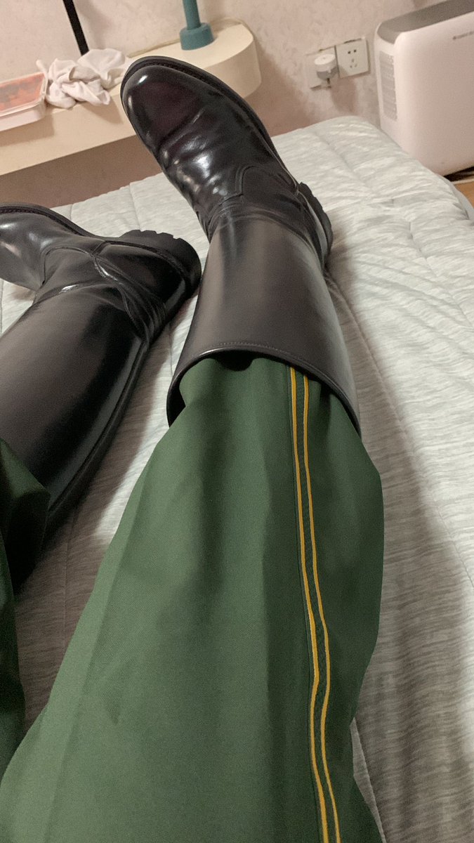 需要擦靴了