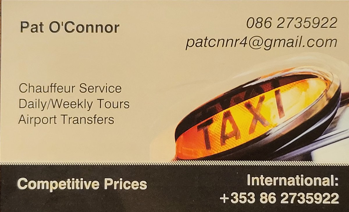 Thank you #Limerick. It's been a wonderful visit. Highly recommend Pat O'Conner for taxi/chauffer services. [Probably avoid <a href="/TheSavoyHotel/">The Savoy Hotel</a> if you want the room you booked. More on that to come]. Tomorrow Edinburgh, then home, then Las Vegas, New Orleans, and...? Any suggestions?