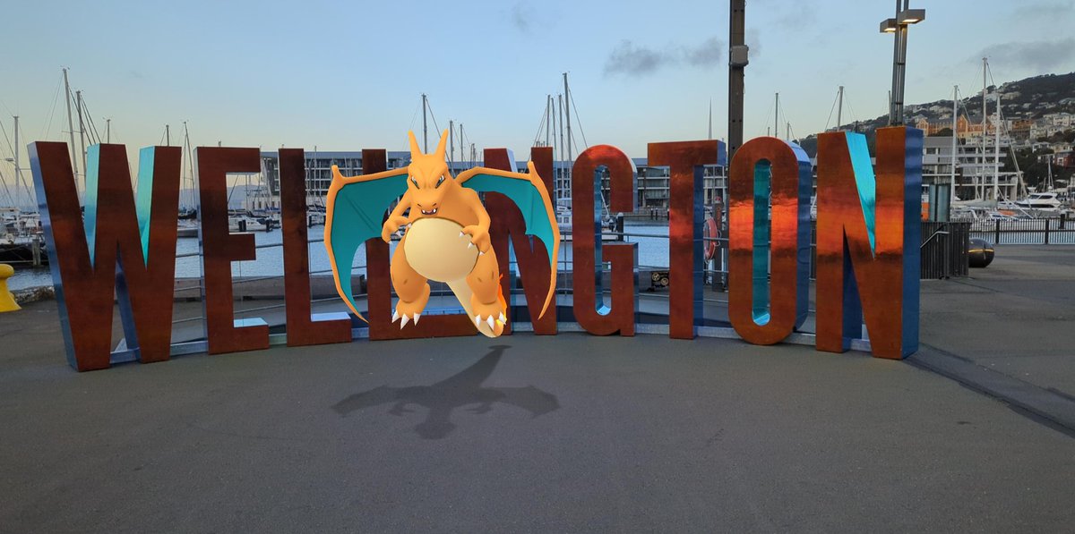 Anna28B's tweet photo. Charmander community day in Wellington, New Zealand.
Caught a perfect Charmander and evolved it to Charizard! 🔥
#PokemonGO #PokemonGOCommunityDay #Charizard https://t.co/HtCbJ1faxU