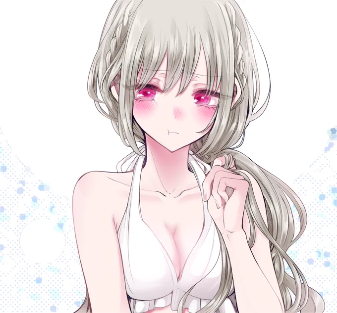 イベントチケットのご購入は【明日9月3日】までです〜!!イラストは特典カレンダー7月担当の水着姿の歩です  