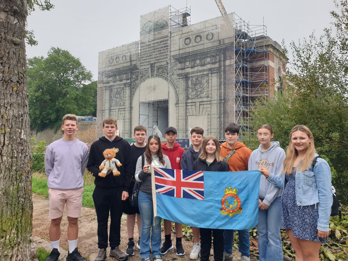 Cadets from <a href="/372Sqn/">372 (Barry) Squadron</a> today are visiting Ypres,  Belgium 🇧🇪 and have seen the Menin Gate which is being refurbished ready for 2025.

<a href="/lastpostieper/">Last Post Ass. Ieper</a> #whatwedo <a href="/aircadets/">RAF Air Cadets</a> #no1welshwing