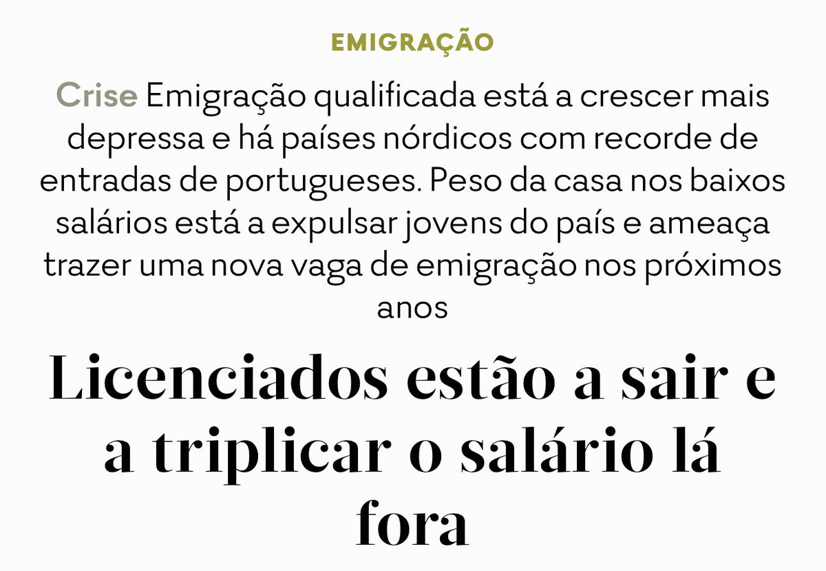 Quem diria? Pelos vistos os jovens com formação académica não estão dispostos a trabalhar por um salário mediano bruto de 1050€/mês num país carregado de impostos até ao tutano e com serviços públicos falhados. Ele há cada coisa…