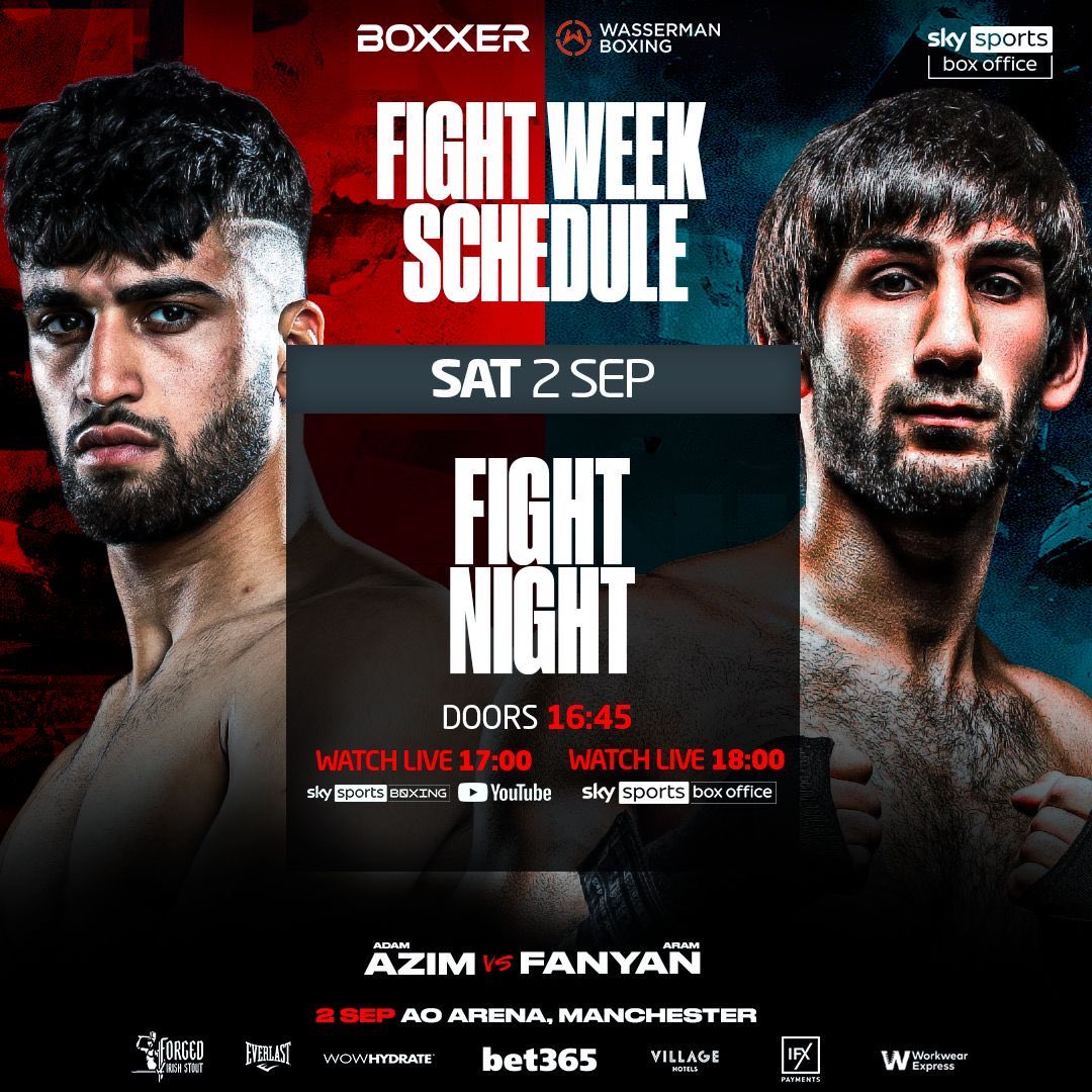 It’s fight day, alhumdulillah I feel good and ready to do the business.  

This one’s for you my beloved Nana.

You can purchase the pay per view from the following link.

sky.com/boxoffice