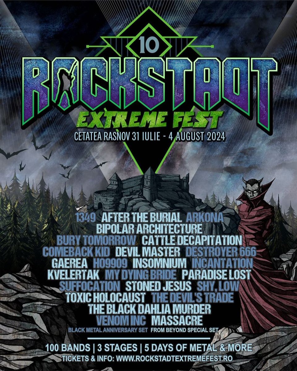 Official_MDB's tweet photo. Romania 🇷🇴 

See you at @rockstadtfest in 2024! https://t.co/2VykF8zfSV