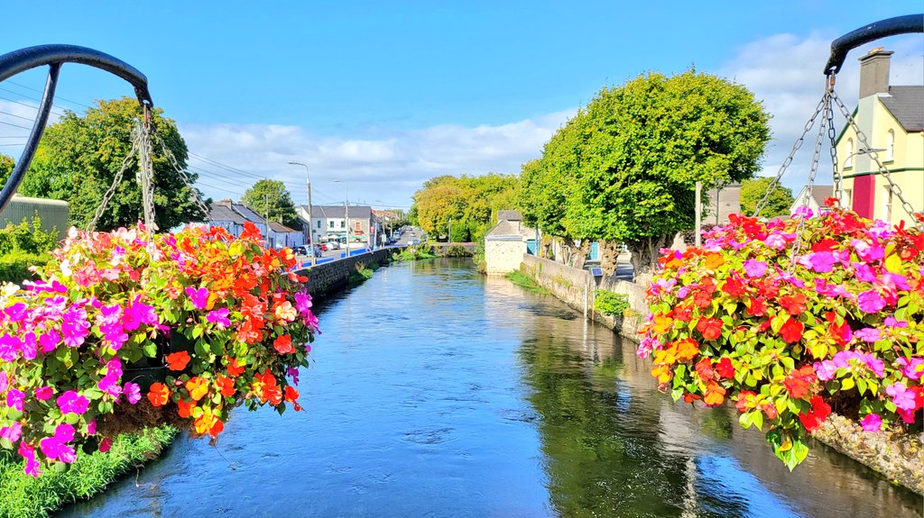 We've had surprisingly gorgeous weather with minimal rain. Pictured: A scene from Ennis, County Clare, Ireland.