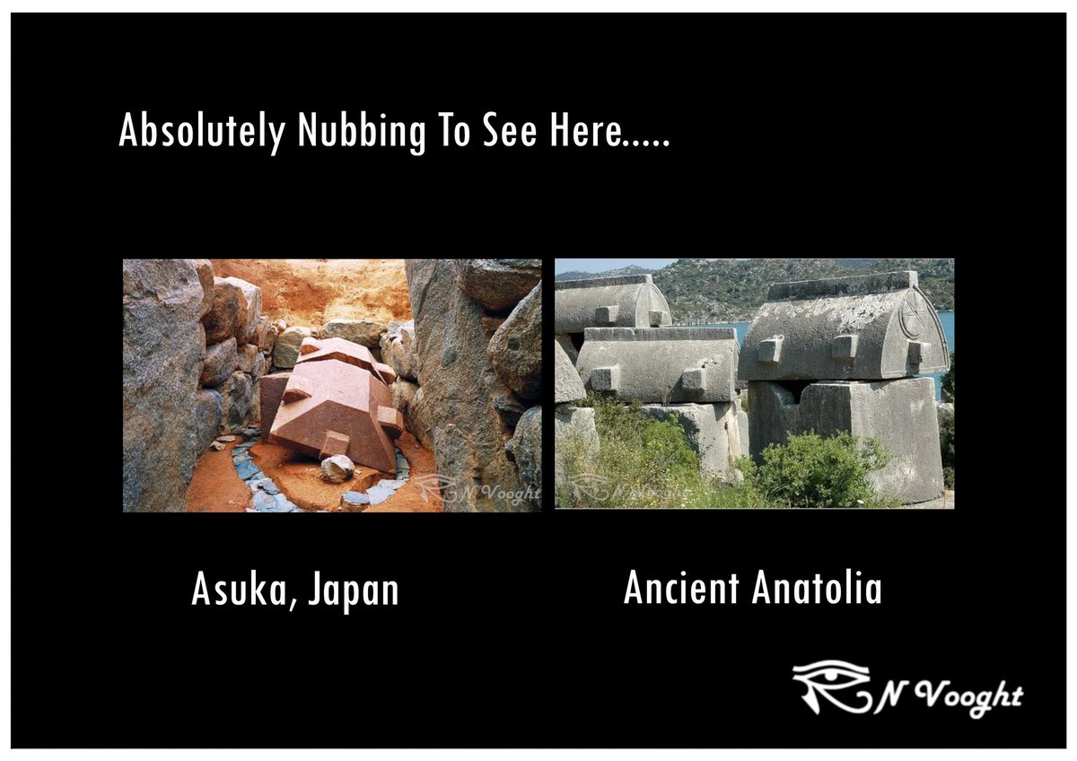 Are achaeologists keeping a lid on what went down in #Japan 🇯🇵 &amp; #Turkey 🇹🇷 ⁉️
