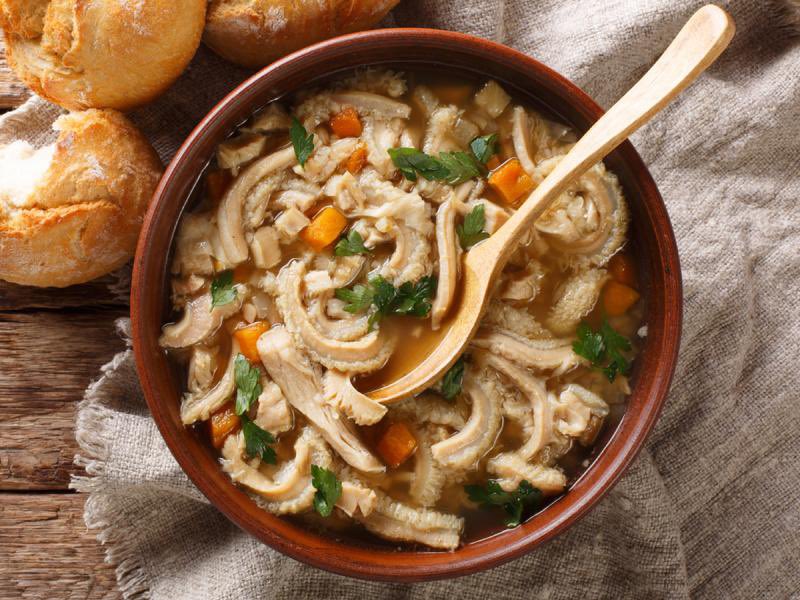 Reason number #29 to move to Poland. 

Flaki wołowe.