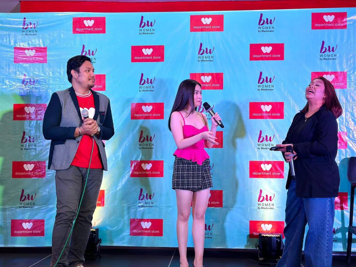 It's a wrap! Thank you once again  <a href="/dealwithBARBIE/">Barbie Forteza</a> and the whole crew of Blackwater Women for putting up a good show. 

Malolos, what a crowd! 🫶🏻

Barbie Forteza x BW
#BloomWithBarbie
#BarbieForteza