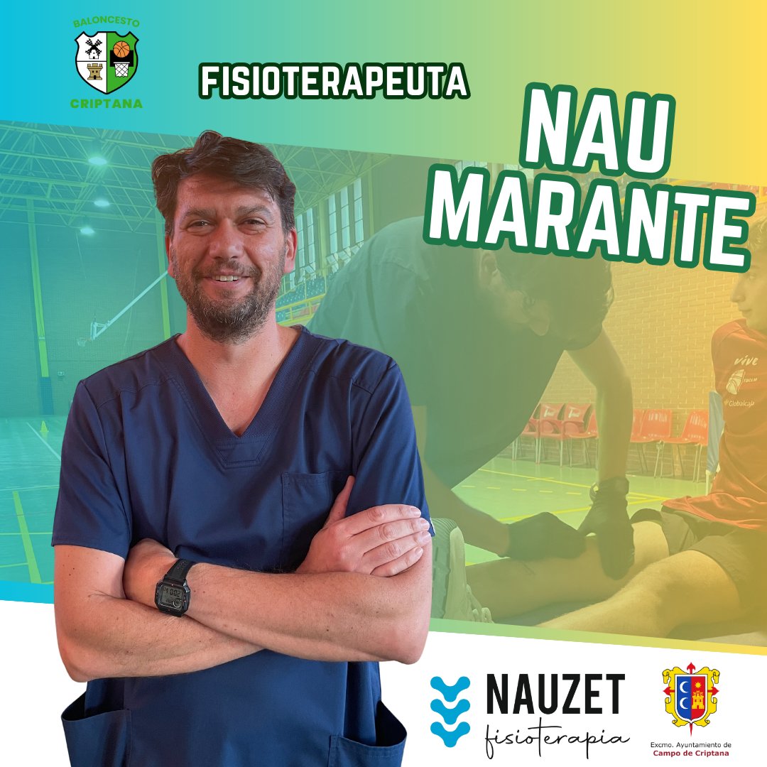 BCriptana's tweet photo. TEMPORADA 23/24 | Nau Marante seguirá otro año más con nosotros.
El responsable de que las máquinas estén siempre a punto, Nau otro año más estará al servicio de nuestro baloncesto.
Con experiencia en equipos de Leb Oro en Gran Canaria, entre otros. Un lujo volver a contar con él https://t.co/Woc53gFkp4