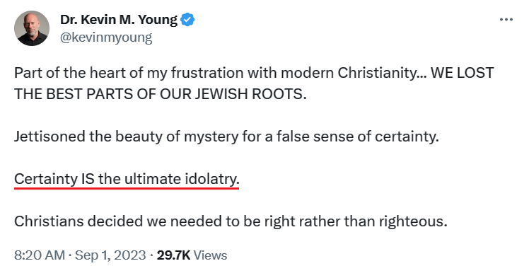 Ron Henzel, Emotional Support Calvinist ☕ tweet media