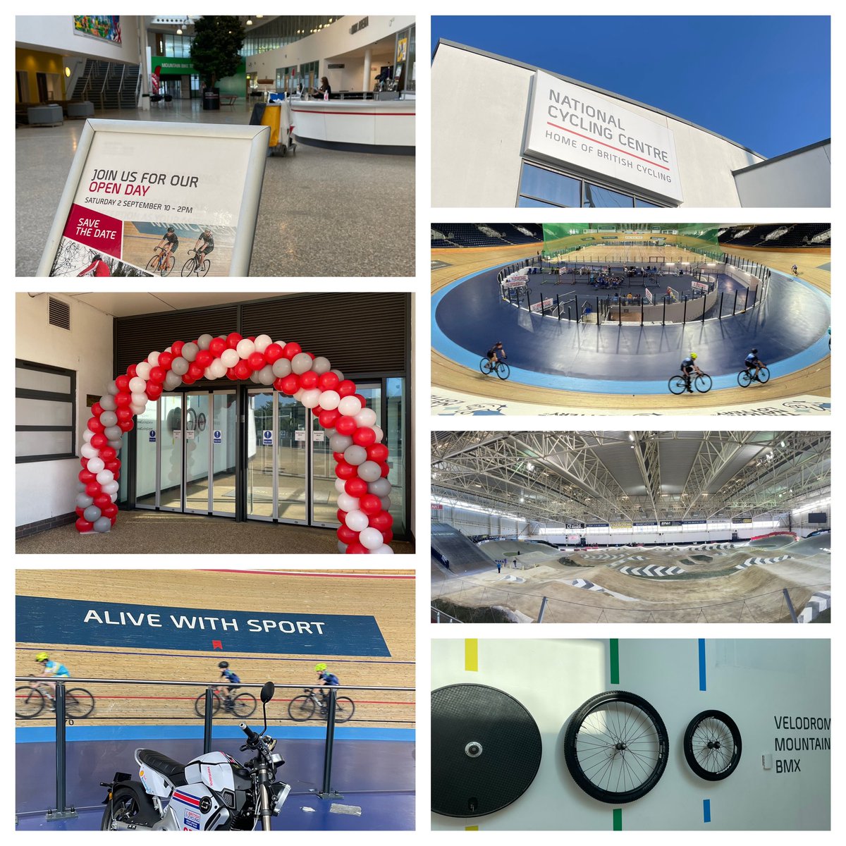 Lovely buzz of activity already @N_CyclingCentre ahead of our open day celebrating multi-million investment from @ManCityCouncil @Sport_England & central government. Plenty of demo and have a go sessions on velodrome & BMX track @BritishCycling @LisaDoddMayne @hacking4chorlton