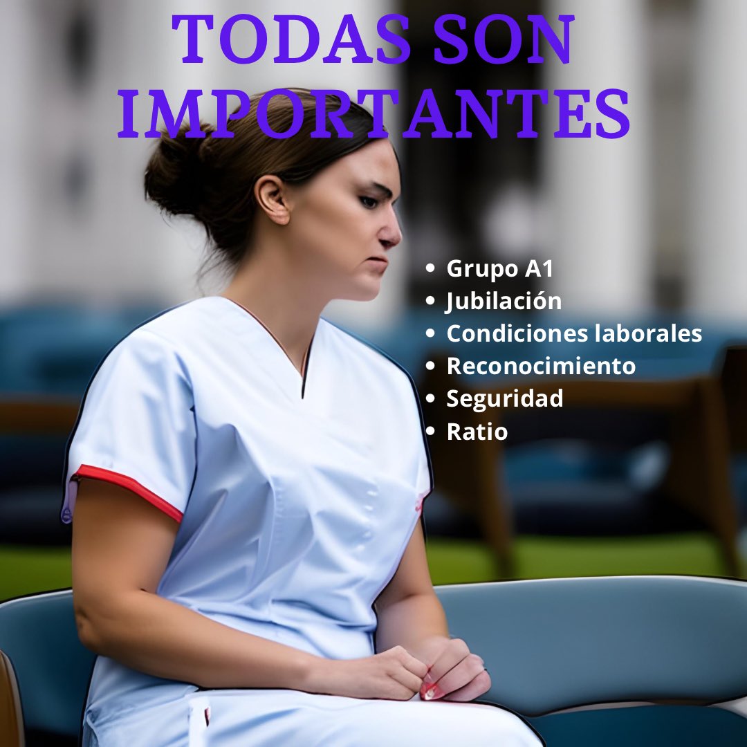 TODAS las #enfermeras deberíamos tener lo que nos pertenece.

#EnfermeríaDigna
#EnfermeríaUnida