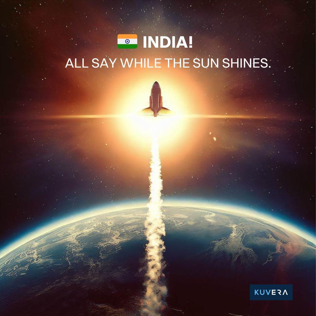 Kuvera_In's tweet photo. 🇮🇳
Farther. Higher. Stronger. 

Proud of @ISRO on #AdityaL1Launch 🚀☀️ https://t.co/39jJsPyILx