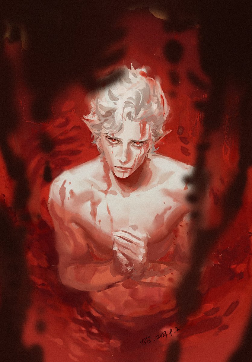#Astarion #BaldursGate3 #BG3                                                            
"我向所有神明祈祷，却得不到任何回应..."