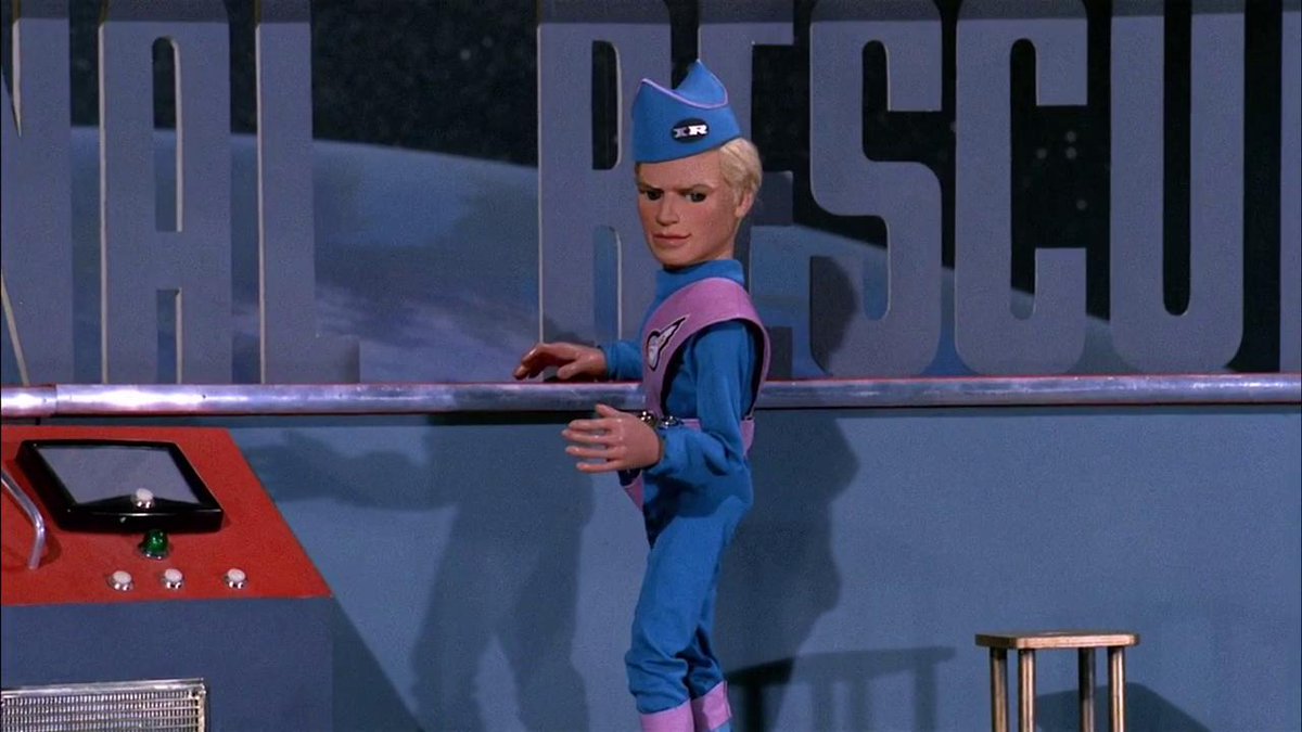 TalkingPicsTV's tweet photo. It's F.A.B. Saturday! Premiere: THUNDERBIRDS (1965) today at 3pm on #TPTV https://t.co/Cagw2j0Etz