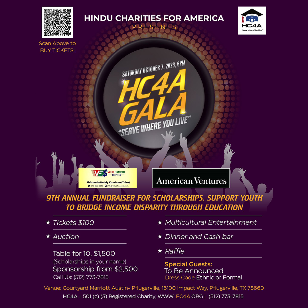 We invite you to take part in our celebration of education and change. Your contribution can make a huge difference in the lives of these deserving youth. 
For tickets:  secure.givelively.org/event/hindu-ch…
For General donation:  secure.givelively.org/donate/hindu-c…
#galanight #america #hindu