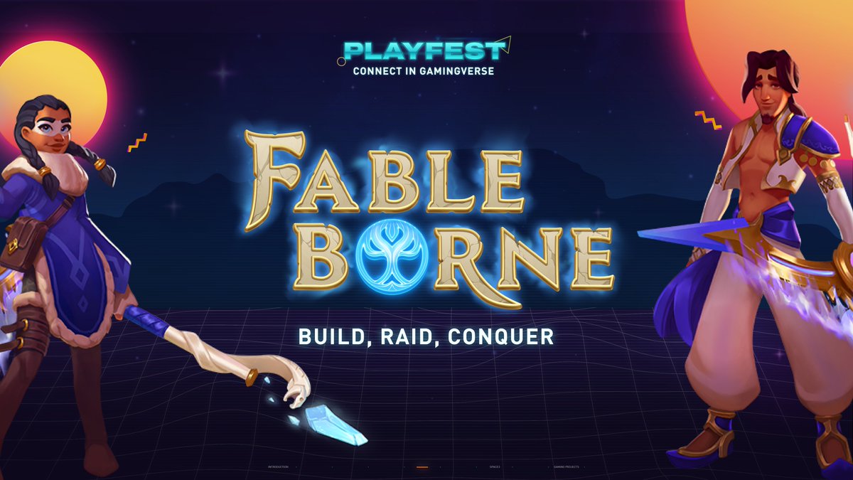 Space3_gg's tweet photo. Building an island fortress? ✅ Asynchronous PvP battles? ✅ Mysterious islands in chaos? ✅   

Get ready for a whirlwind adventure in @fableborne, a game that's all about action, strategy, and a dash of chaos 🌪️   

Welcome to the Shatterlands! 🧵👇 https://t.co/OCd3YWQeVb