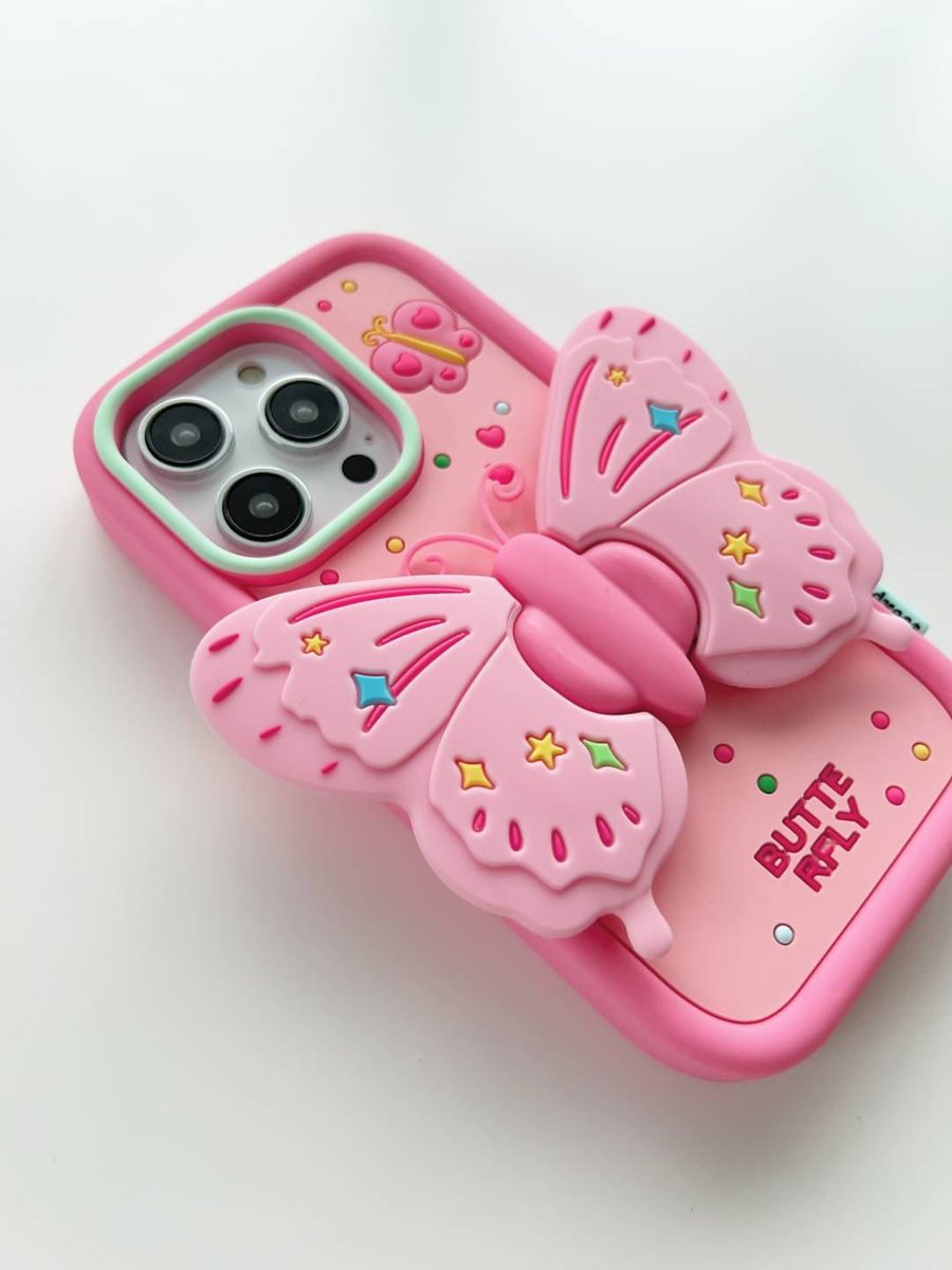 normycase101's tweet photo. 🦋 เคสซิลิโคนผีเสื้อชมพู
〰️ ราคาชิ้นละ 195 บาท
〰️ iphone 11,12,12pro,13,13pro,13pm,14,14pro,14pm
〰️ เคสซิลิโคนนิ่ม คลุมรอบเครื่อง กันกระแทกได้ดี งานสวยมาก ตรงปีก ปรับเป็นขาตั้งได้ https://t.co/wPAwBGeput