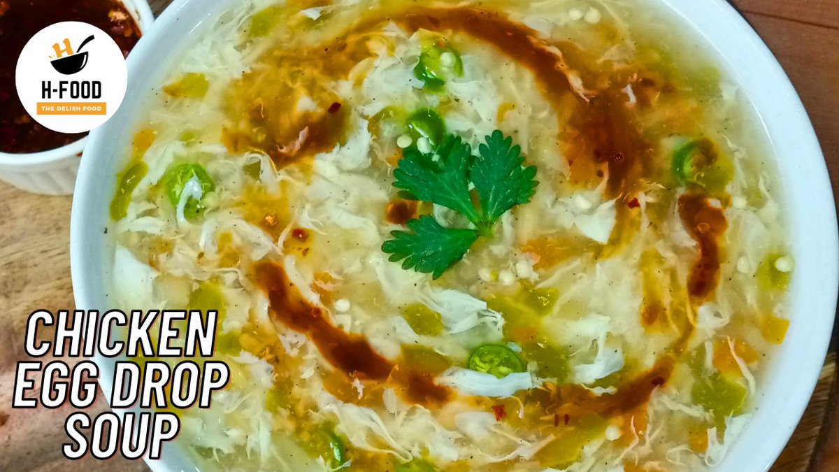 Chicken Egg Drop Soup Recipe By H FOOD | Chicken Soup | Egg Drop Soup
Recipe youtu.be/l4ep2k6_iaw?si…

#hfood #easy #easyandquickrecipe #yummyrecipe #quickrecipes #chicken #chickenrecipe #chickensoup #chickensoupforthesoul #chickensouprecipe #chickenegg #egg #eggrecipe #eggsoup