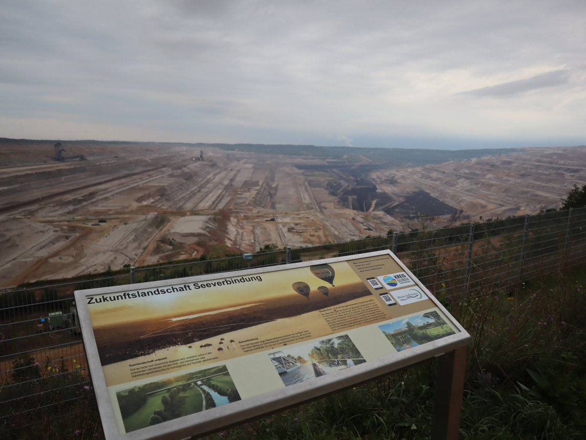Major highlight: Spent time with the Erft River Commission at Hambach Coal Mine (largest open-pit coal mine in Germany) to understand the environmental impact in the river basin and plans for the next 100 years for renaturalization of the coal mine after closing in the year 2030.