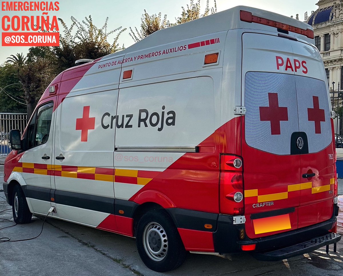 🚨 T15.2 (PAPS)
Punto de Alerta y Primeros Auxilios, con base en @CruzRojaCoruna , realizando la cobertura sanitaria del evento #TallShips celebrado el pasado fin de semana en el @PuertoACoruna .
#PAPS #CruzRoja #CruzVermella #PreventivosCruzRoja #Galicia #Coruña #Veleros #Puerto