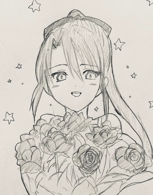 テニスの王子様(テニプリ)
ポニテ桜乃ちゃん(竜崎桜乃🌸)
くれはさん(@tkrtm_ikr708 )に捧げます!
#テニスの王子様
#竜崎桜乃 