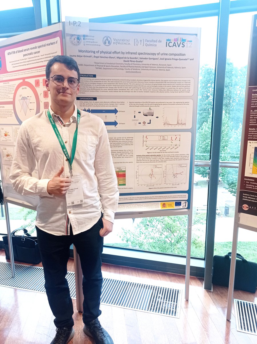 Very active conference with lots of contributions, where the <a href="/metrics_spectro/">SpecML_UV</a> - <a href="/SolinDrugs/">SolinDrugs</a> from @FacQuimicaUVEG  delegation presented 3 different works.