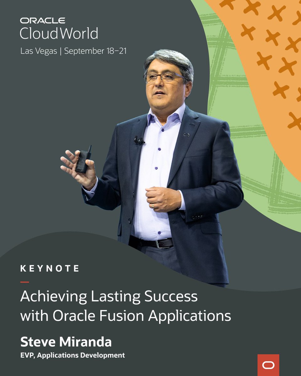 dzwright's tweet image. Join Steve Miranda at #CloudWorld to hear how you can manage uncertainty and drive business success! Register now: social.ora.cl/6010PQF78