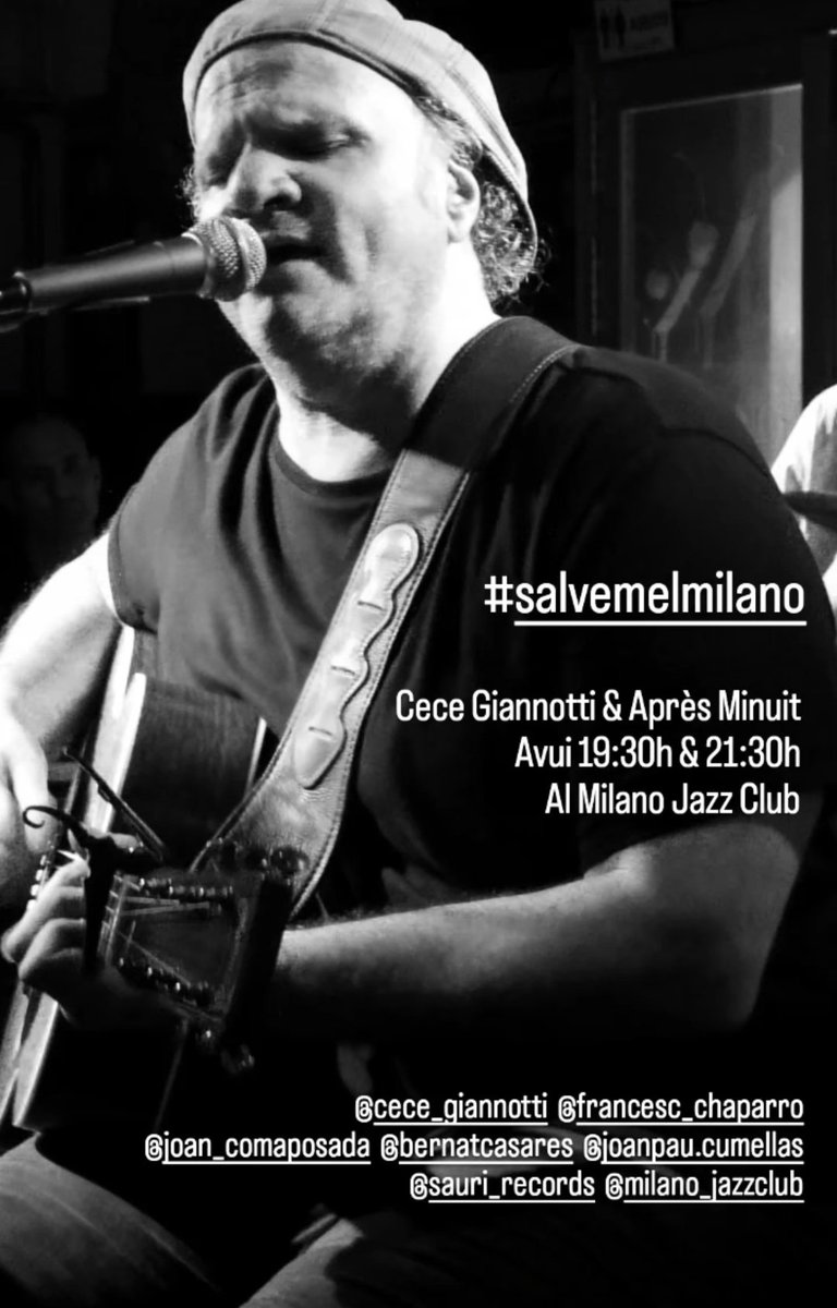 Hoy os esperamos en el Milano!! 
#salvemelmilano
