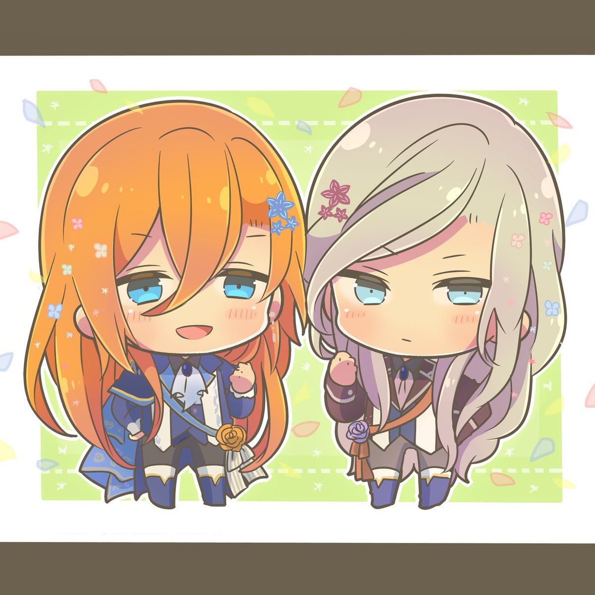 「ツェルちゃん イベント頑張ろうね」かんさい⌒( ᐛ )⌒のイラスト