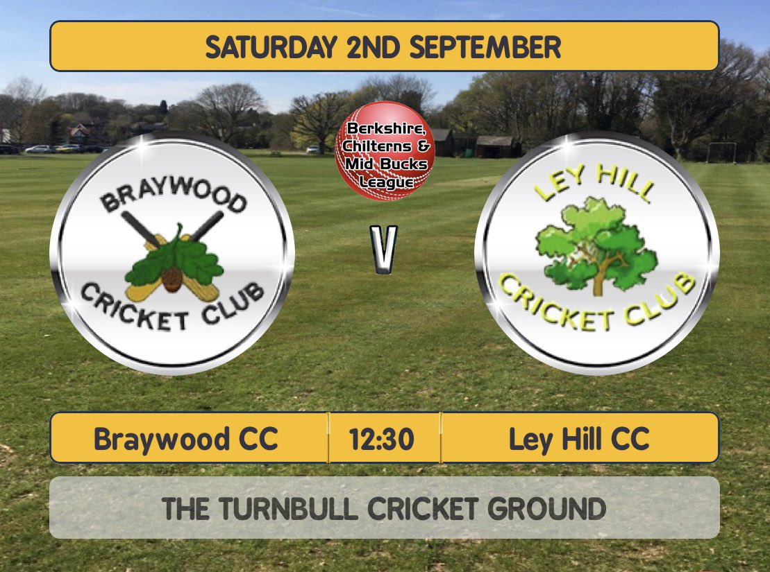 LeyHillCC's tweet image. Game day!!

Final league game of the season for both sides. The 1’s travel to @BraywoodCricket while the 2’s host @AylesburyTownCC #onefinalpush #gowell #greenandgold #lhcc