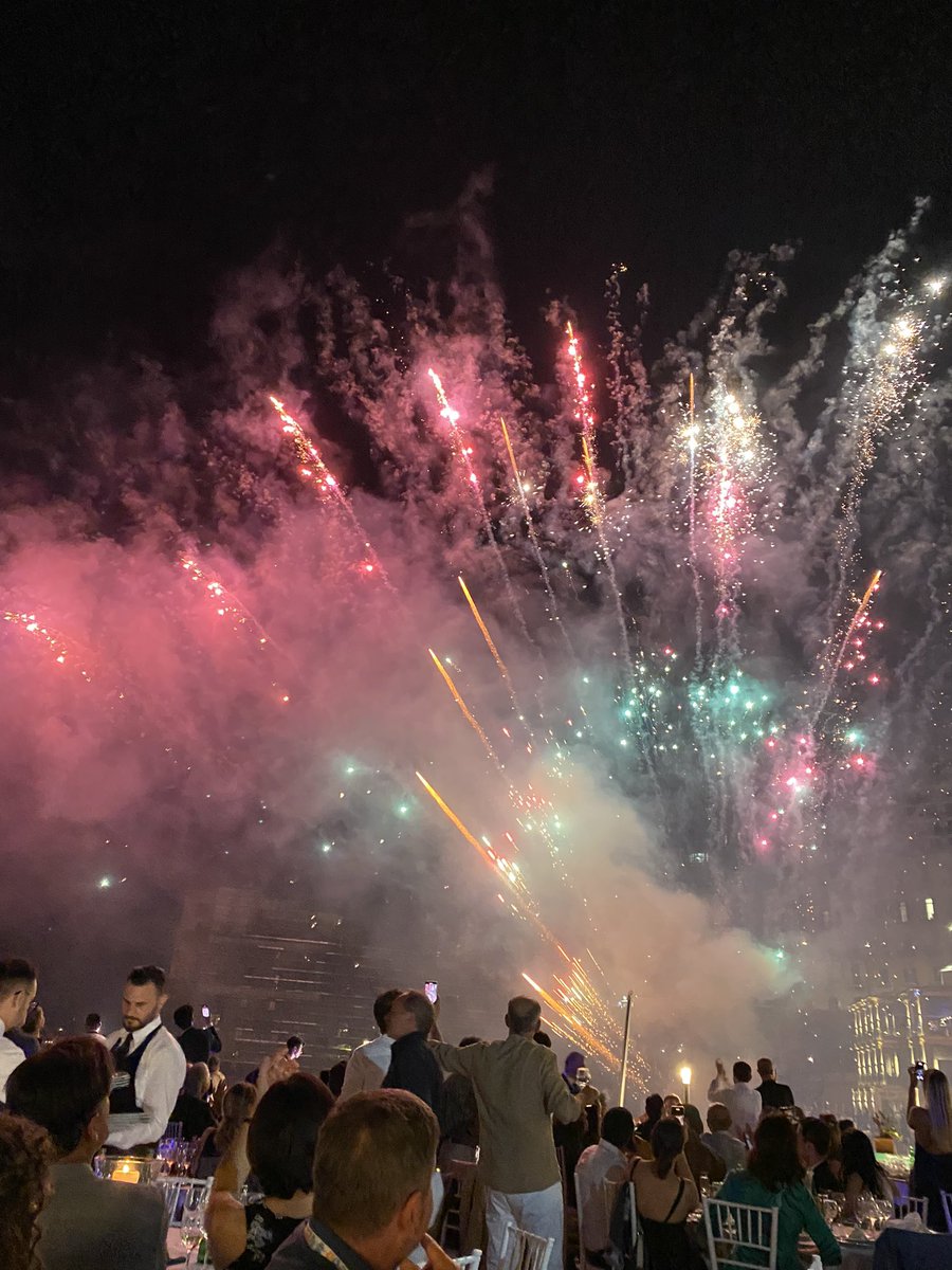 It was a beautiful farewell dinner at IFSO 2023 in Napoli, Italy last night