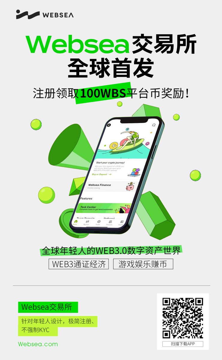 Websea_CN's tweet photo. 庆祝 #Websea 上线抽奖第六轮！（6/7） 
🎁本轮将抽取20U*50位
✨幸运用户，并于24小时后公示 
要求： 
🔹关注 @Webseaofficial @Websea_CN 
🔹留言你在Websea交易平台的UID 
🔹点赞，转发本条，并@三位好友  
🔹请在评论区留下你对Websea的祝福
#WBS #BTC https://t.co/DpzKaFtTsi