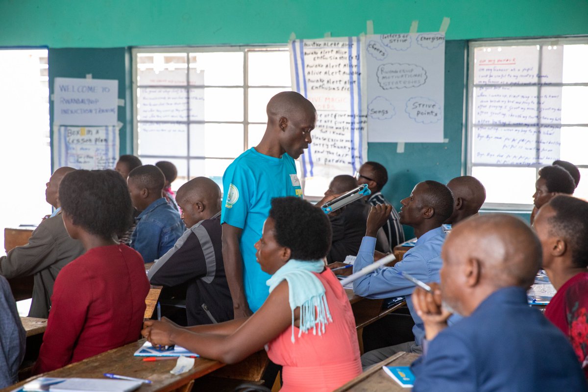 Today, over 5000 #teachers arrived for the third and largest cohort of the #RwandaEQUIP training. They're all geared up to embrace #technology for better instruction and #school management.
Excited to expand to new training sites in <a href="/RwandaSouth/">Southern Province | Rwanda</a>.  
More 👉cutt.ly/KwkUUqwX