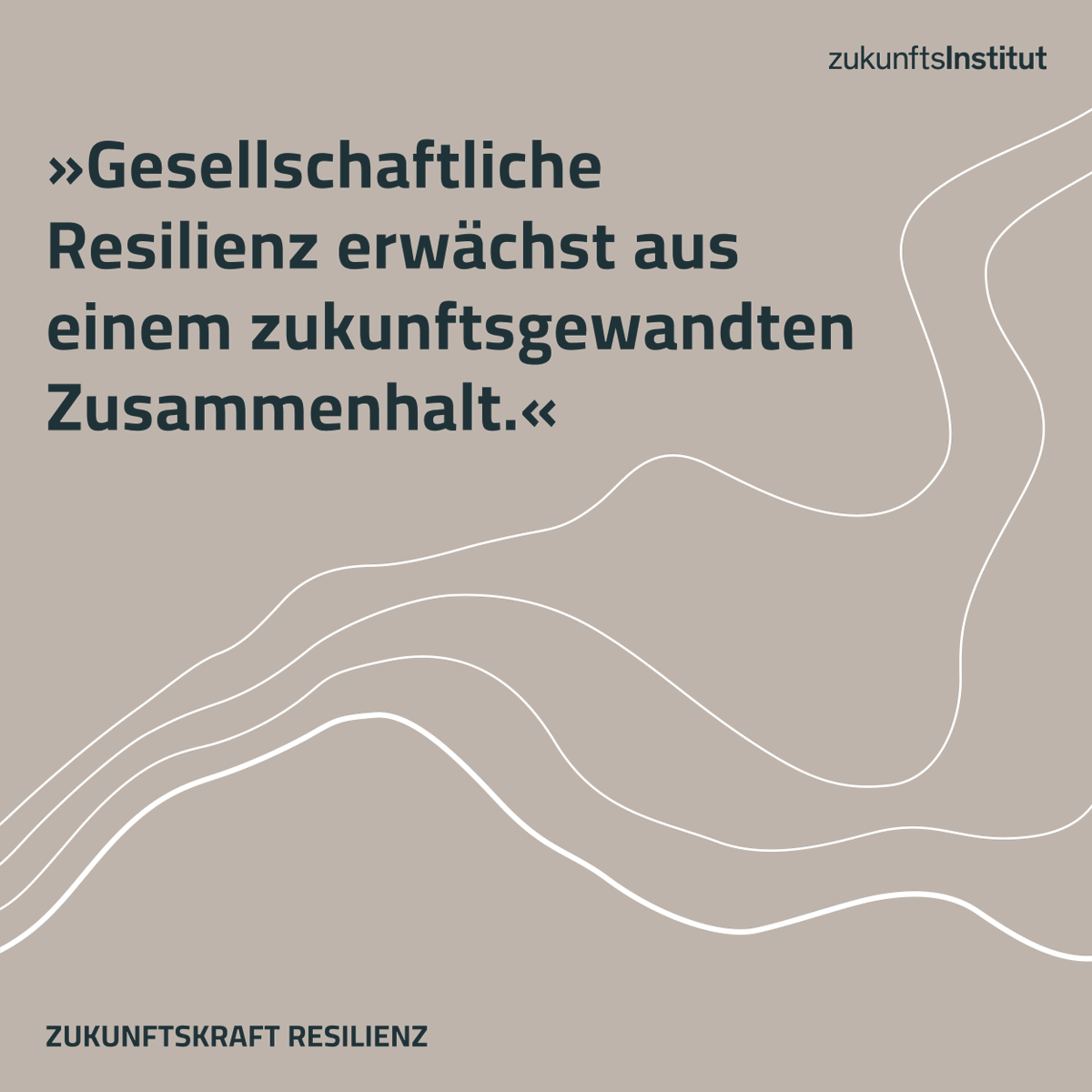 Ökonomischer Erfolg ist untrennbar verbunden mit der #Resilienz von Mensch, #Gesellschaft und #Natur. Deshalb ist der Aufbau von Resilienz – die Fähigkeit, adaptiv auf Krisen zu reagieren – nicht nur für jeden Einzelnen, sondern auch für Unternehmen eine unverzichtbare Aufgabe.