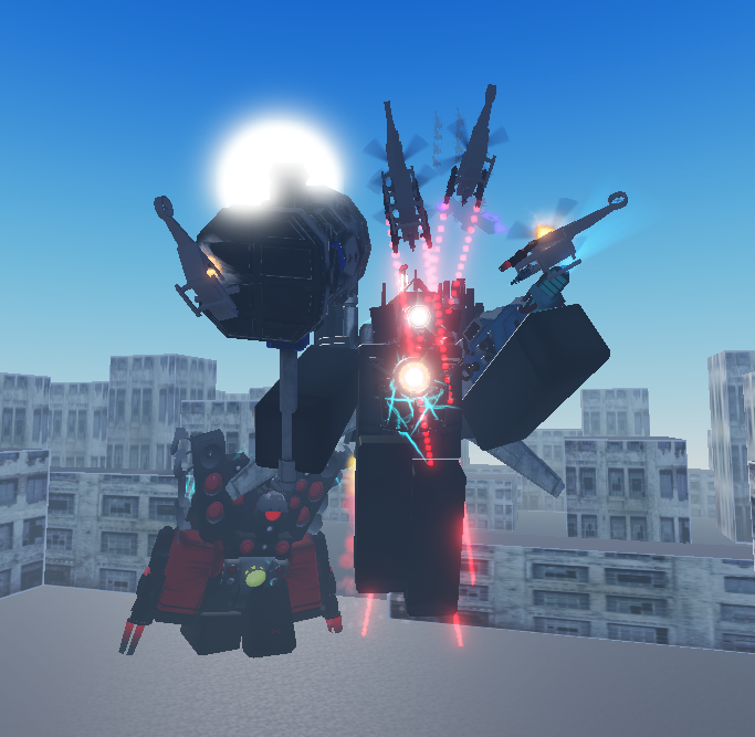 Cystal_Monster7's tweet photo. High Techman 8 - Part 3 (Basically Skibidi Toilet Fanmade Units) https://t.co/sq2VTJrFF0