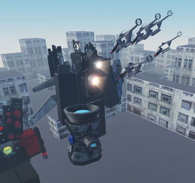 Cystal_Monster7's tweet photo. High Techman 8 - Part 3 (Basically Skibidi Toilet Fanmade Units) https://t.co/sq2VTJrFF0