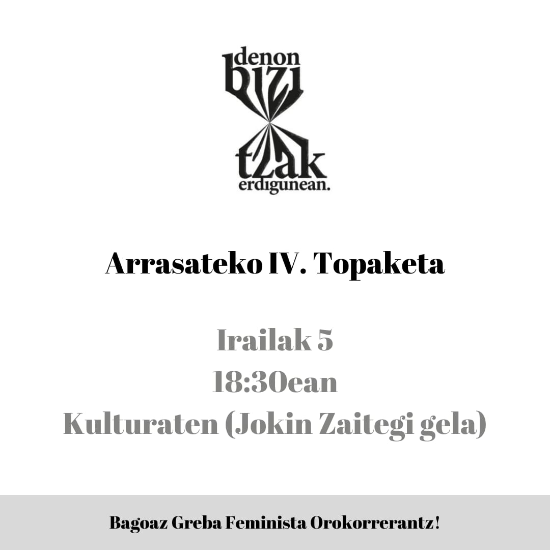 Bizitzak Erdigunean Arrasate tweet media