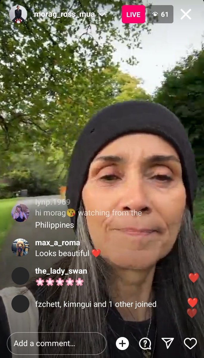catie_1969's tweet photo. Morag just did an IG live about her garden walk and she answered some of my questions.🤭 I couldn't love this vibrant woman more.❤️

P.s. Morag also has deep suductive voice like Cate.🤭 https://t.co/lBI8mj1OfG